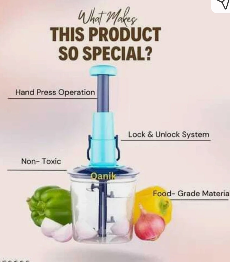 Manual Fruit and Vegetable Chopper